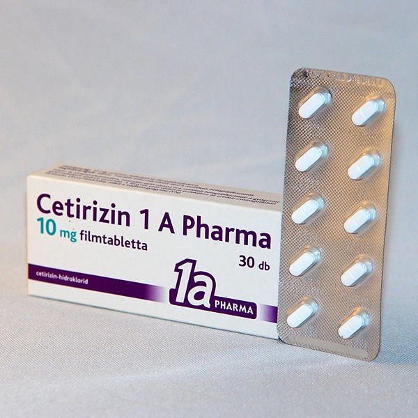 Cetirizin A Pharma Mg Filmtabletta