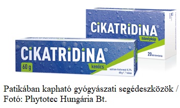 Cikatridina termékképek